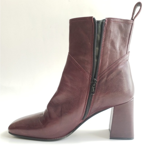 Napoleoni | Leather Wrapped Heeled Ankle Booties - Picture 3 of 15